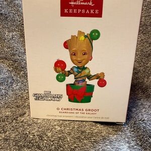Hallmark Keepsake Ornament Box with Red Accents